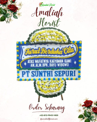 Papan Bunga Duka di Bawuran
