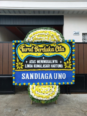 Papan Bunga Duka di Bawuran